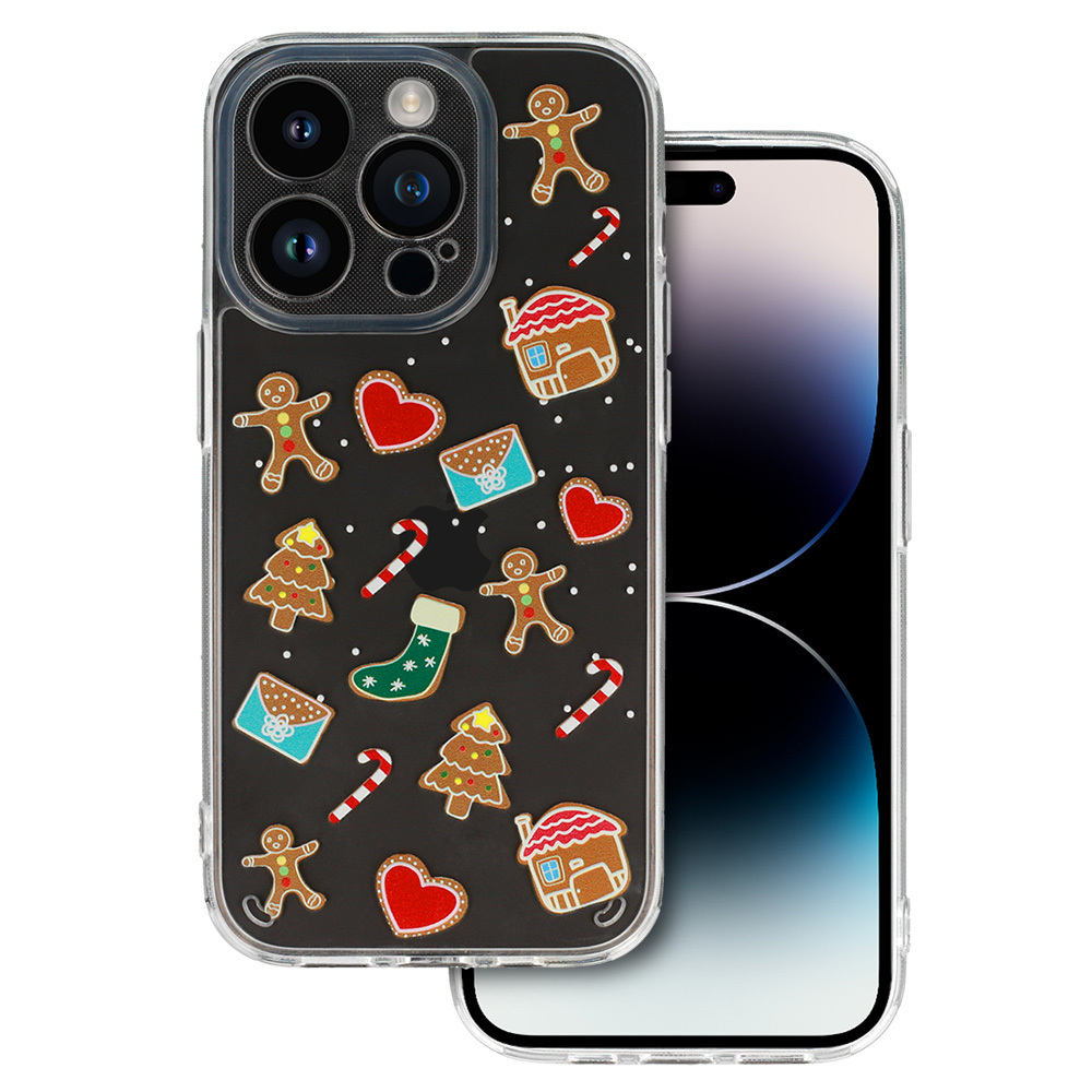 Zadný kryt TEL PROTECT Christmas Clear pre Samsung S23 Ultra Design 2