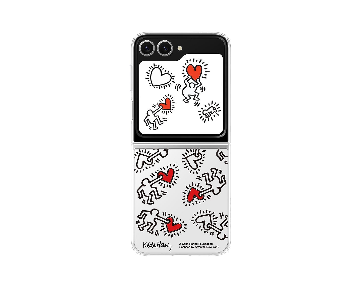 Zadný kryt EF-ZF741CWE Samsung FlipSuit pre Galaxy Z Flip 6 White
