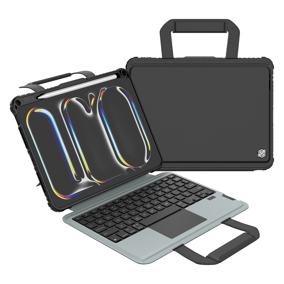 Puzdro Nillkin Bumper GO Keyboard Case (podsvietená verzia) pre iPad Pro 11 2024 Black