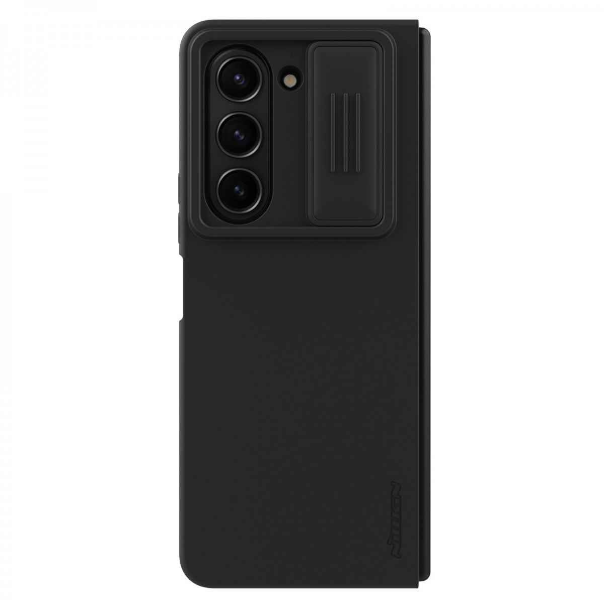 Zadný kryt Nillkin CamShield Silky Silicone pre Samsung Galaxy Z Fold 5 Black