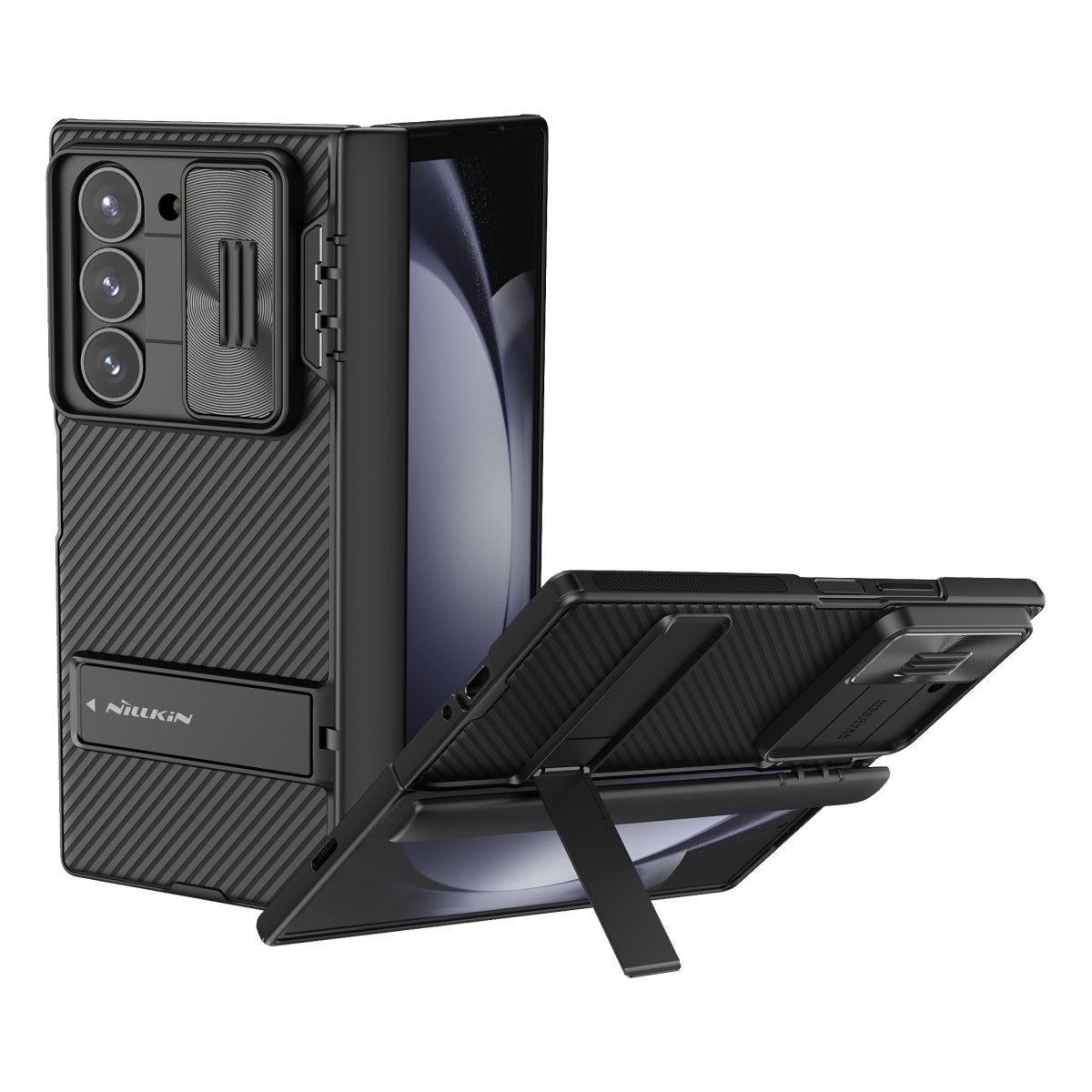Zadný kryt Nillkin CamShield FOLD Stand pre Samsung Galaxy Z Fold 6 Black