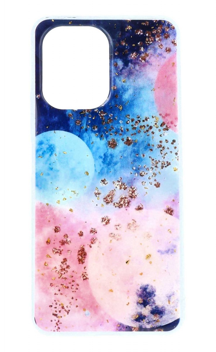 Zadný kryt Gold Glam na Xiaomi Redmi 13C Galaxy
