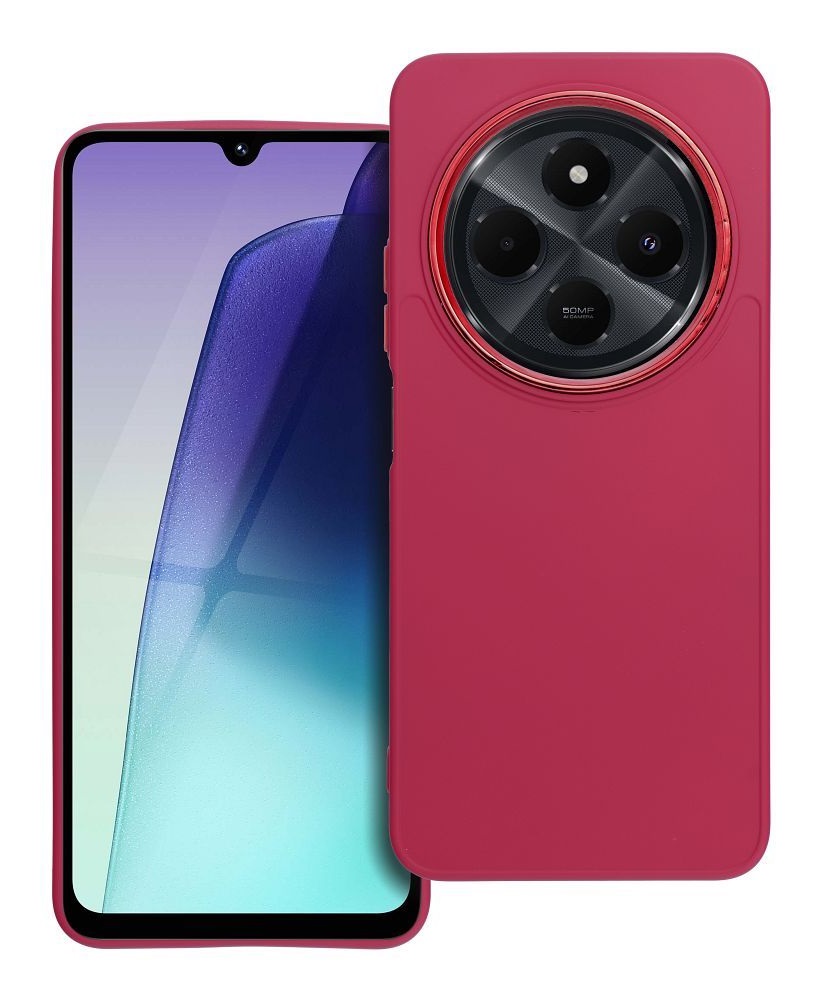Zadný kryt Frame na Xiaomi Redmi 14C malinový