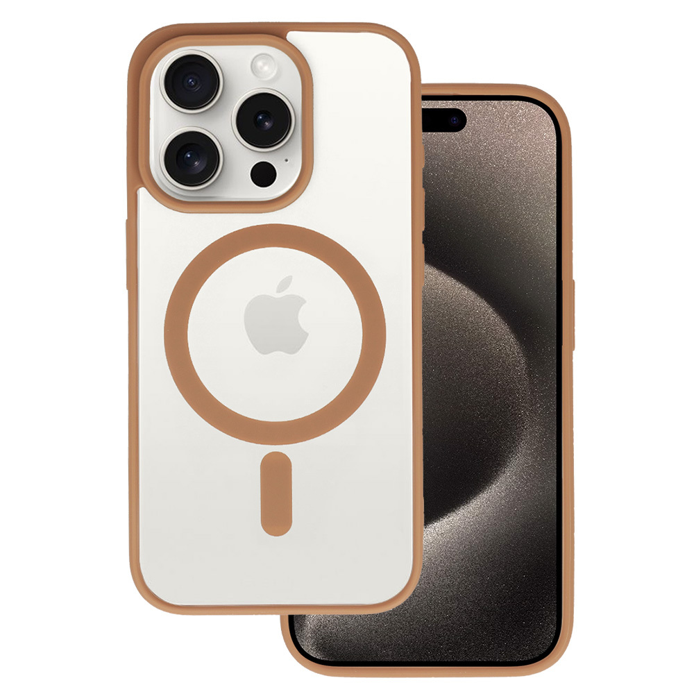 Zadný kryt Acrylic Color Magsafe pre iPhone 14 Pro titanium