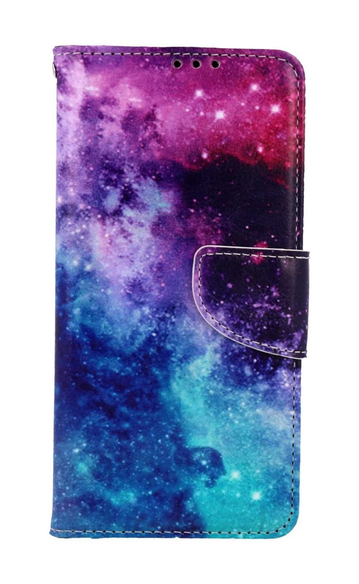 Flipové puzdro TopQ pre Samsung A16 Vesmír
