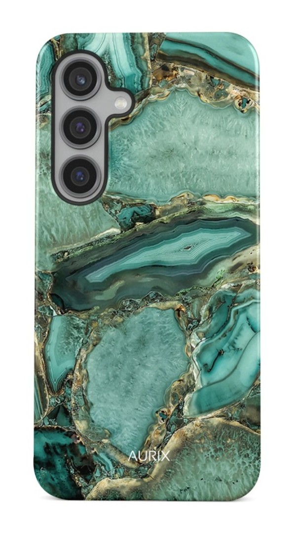 Luxusný kryt AURIX na Samsung S24 Emerald Glow