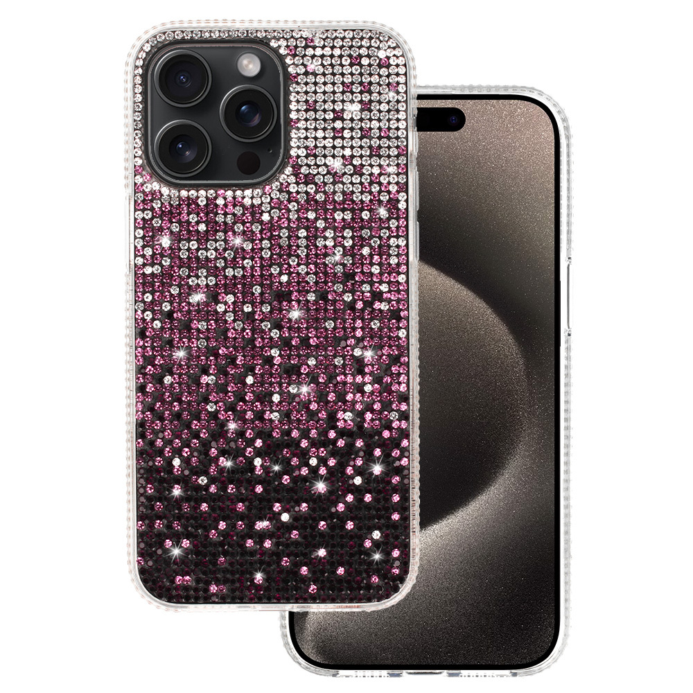 Zadný kryt Tel Protect Diamond pre Samsung Galaxy S25 burgundy