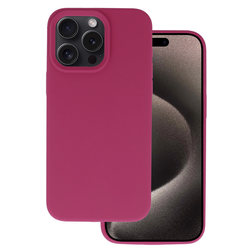 Zadný kryt Silicone Lite pre iPhone 14 Pro Max malinový