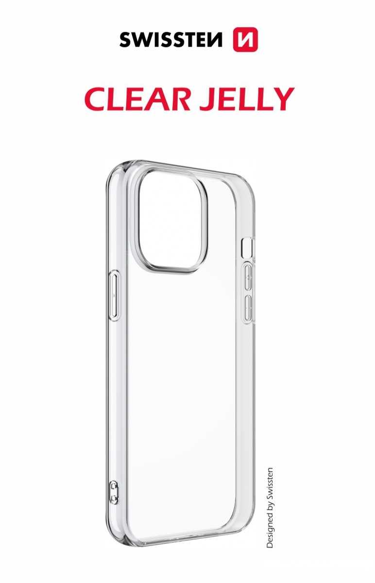 Zadný kryt Swissten Clear Jelly pre Samsung S25 Plus 5G transparentný