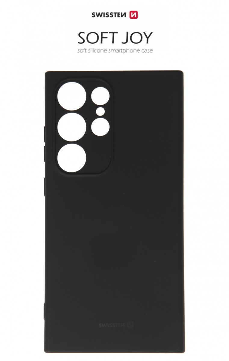Zadný kryt Swissten Soft Joy pre Samsung Galaxy S25 Ultra 5G čierny