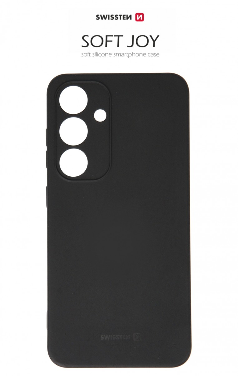 Zadný kryt Swissten Soft Joy pre Samsung Galaxy S25 5G čierny