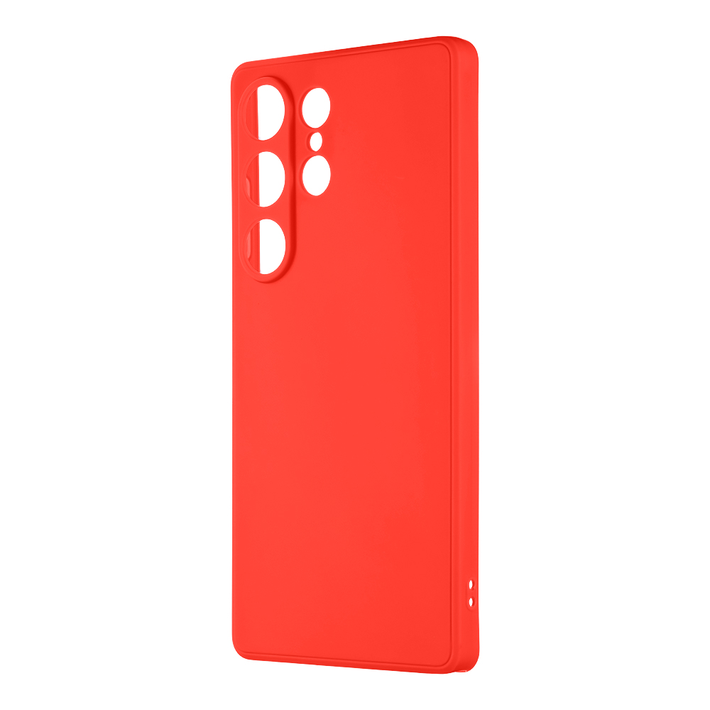 Zadný kryt OBAL:ME Matte TPU pre Samsung Galaxy S25 Ultra Red