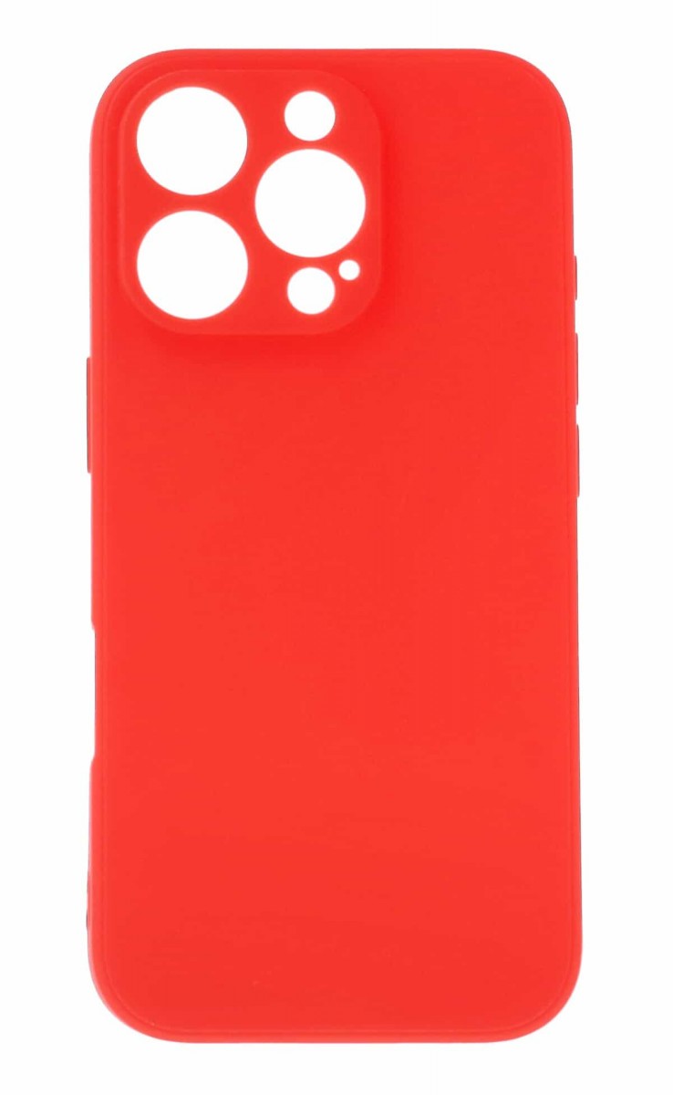 Zadný kryt Pastel pre iPhone 16 Pro červený
