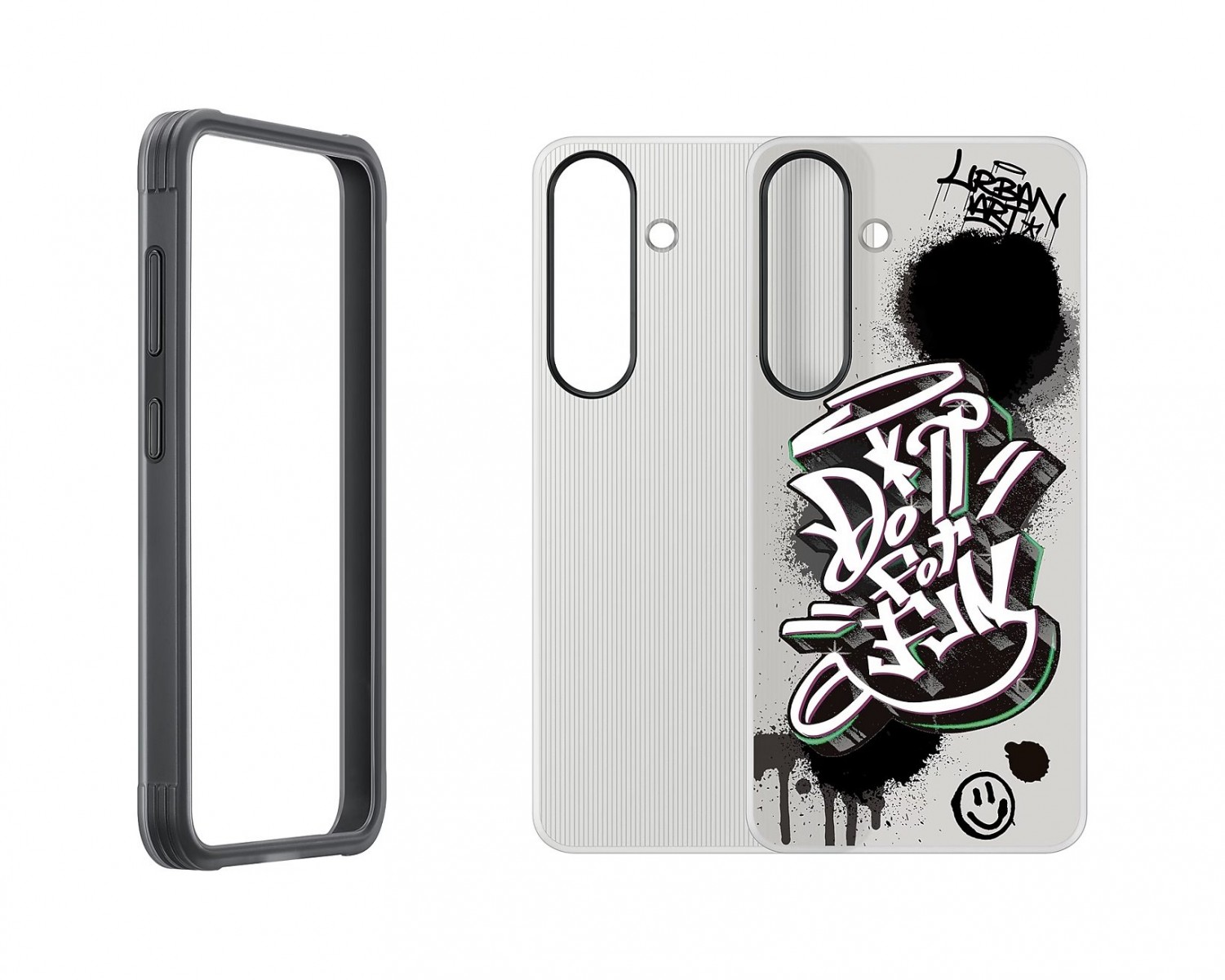 Zadný kryt EF-JS931CBE Samsung FlipSuit pre Galaxy S25 Black