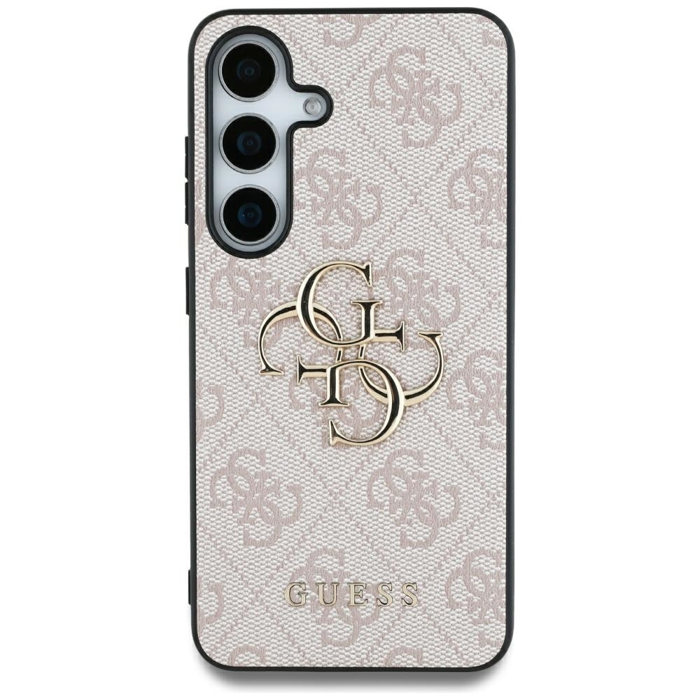Originálny zadný kryt GUESS Big 4G Classic Logo pre Samsung Galaxy S25 Ultra pink