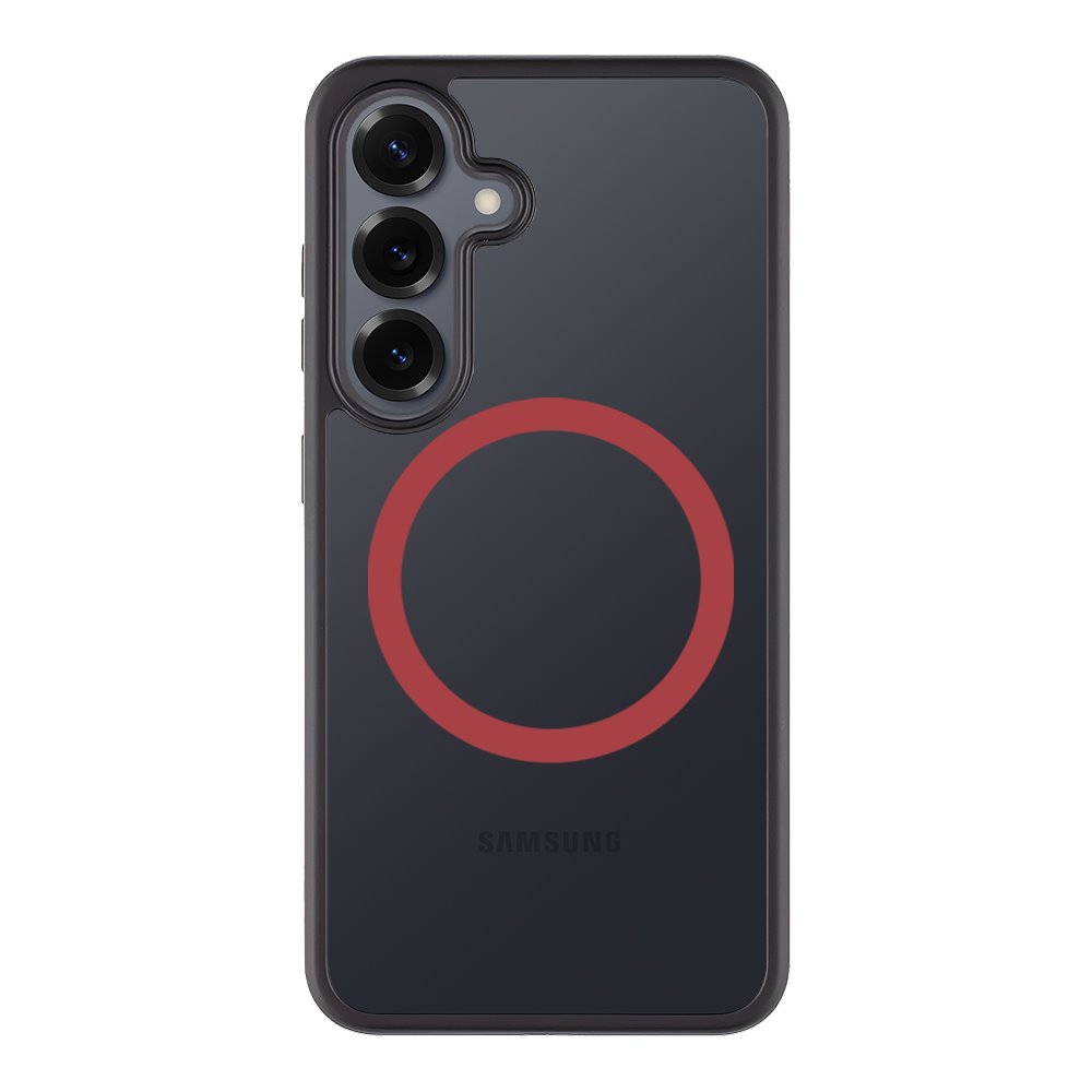 Zadný kryt Tactical MagForce Hyperstealth 2.0 pre Samsung Galaxy S25 Black-Red