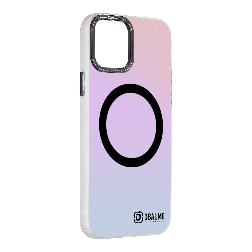 Zadný kryt OBAL:ME HoloMag pre Apple iPhone 12-12 Pro Black