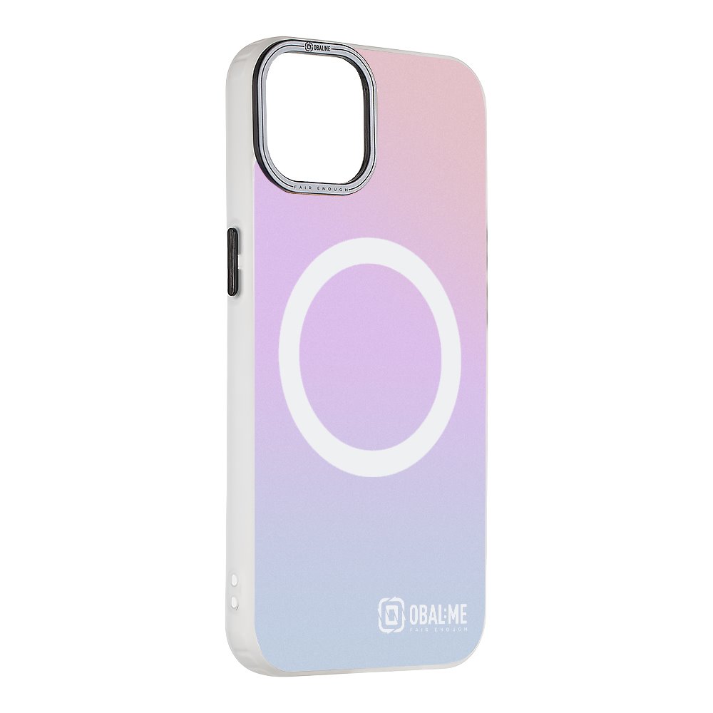 Zadný kryt OBAL:ME HoloMag pre Apple iPhone 13 White