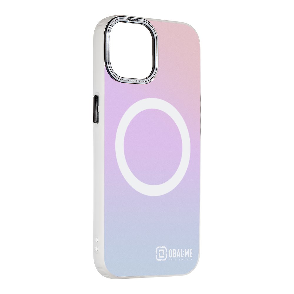 Zadný kryt OBAL:ME HoloMag pre Apple iPhone 15 White