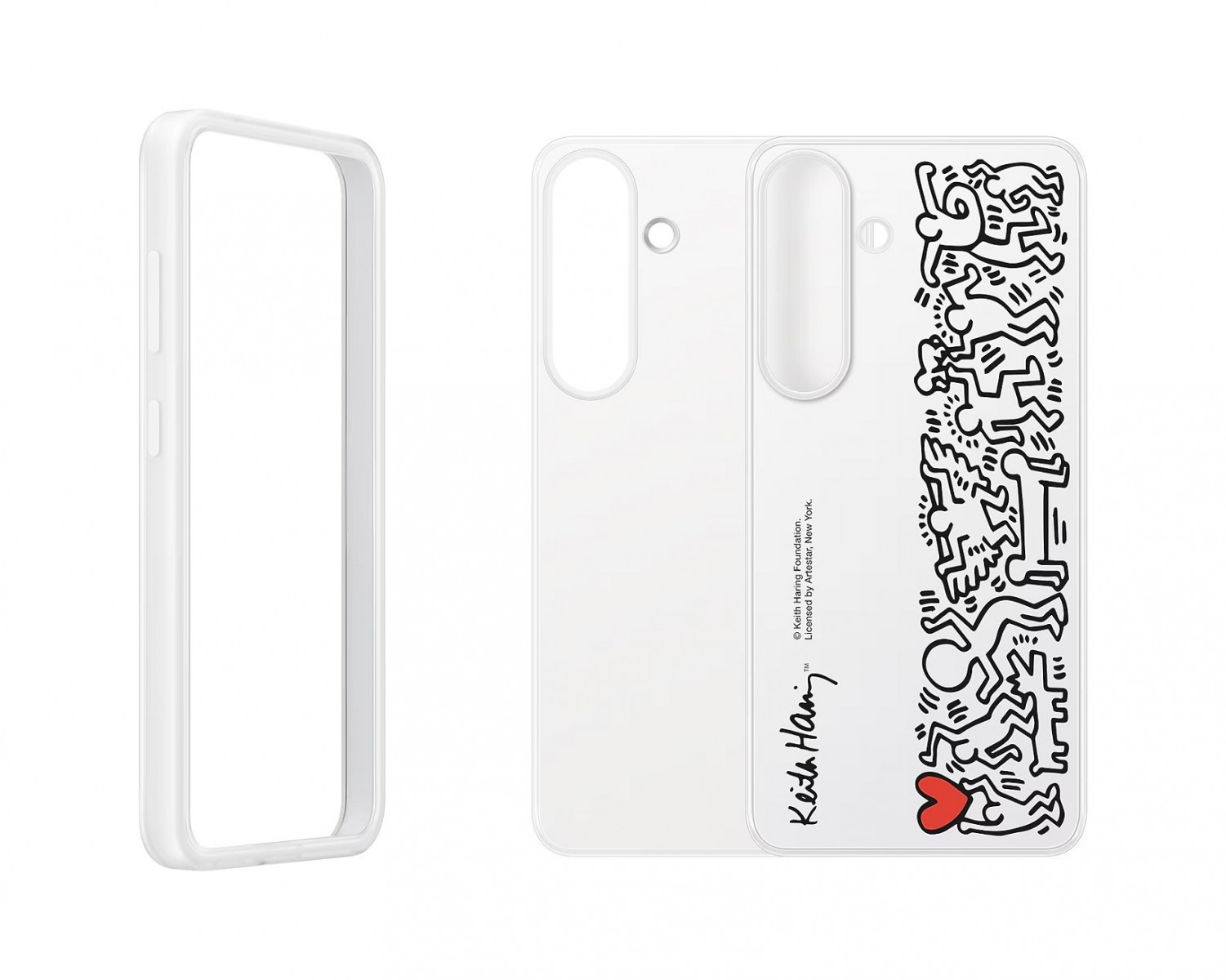 Zadný kryt EF-MS931CWE Samsung FlipSuit pre Galaxy S25 White