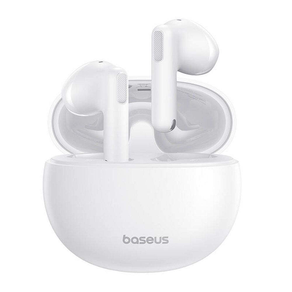 Bezdrôtové slúchadlá Baseus Bowie E12 White