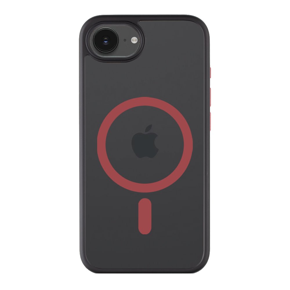 Zadný kryt Tactical MagForce Hyperstealth 2.0 pre iPhone 16e Black-Red