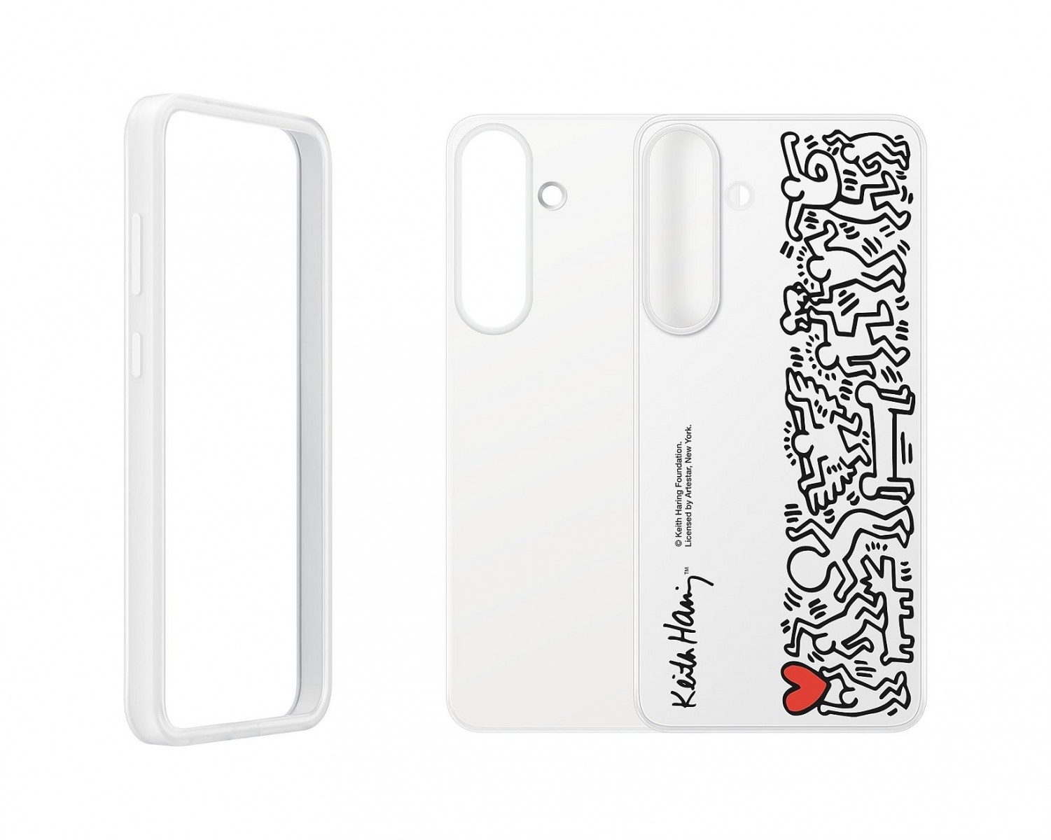 Zadný kryt EF-MS936CWE Samsung FlipSuit pre Galaxy S25+ White