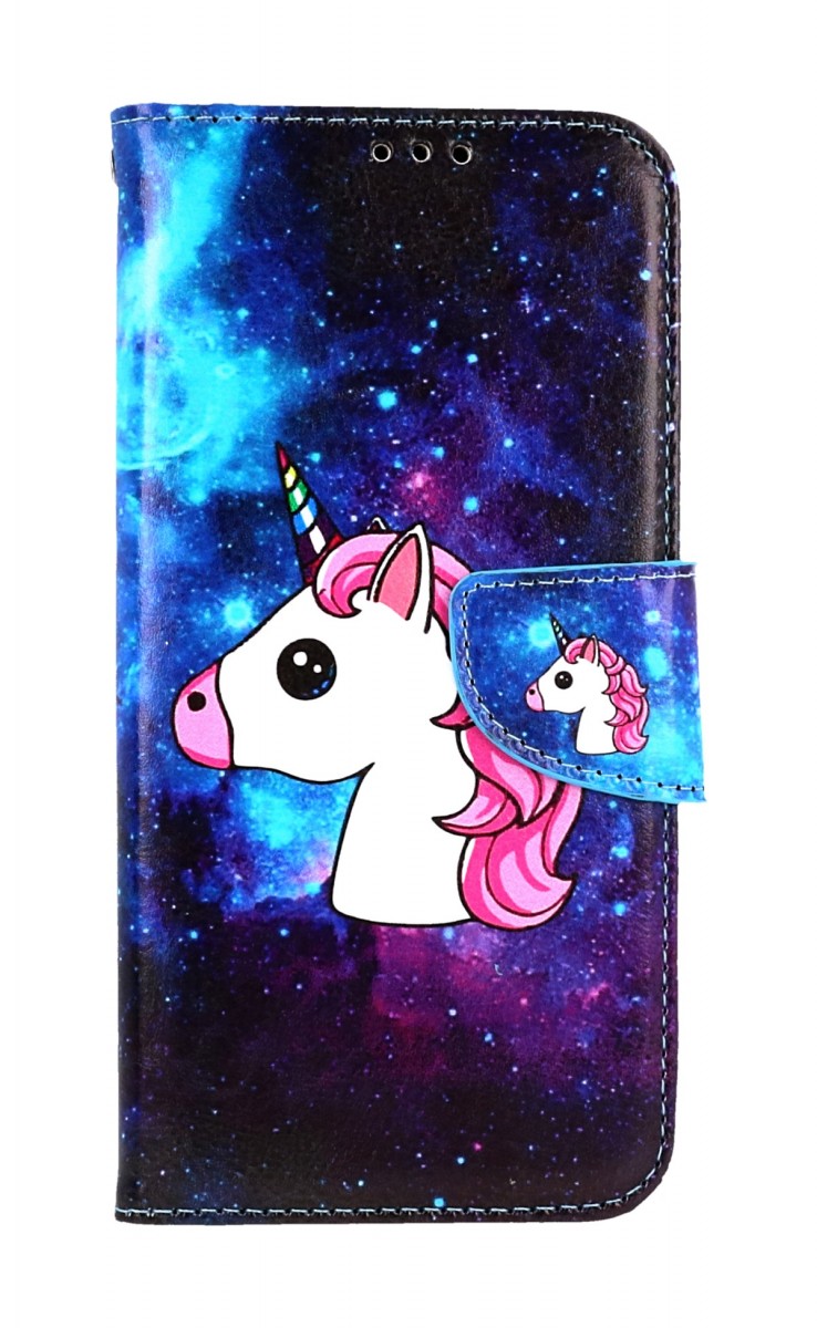 Flipové puzdro TopQ pre Samsung A54 5G Space Unicorn