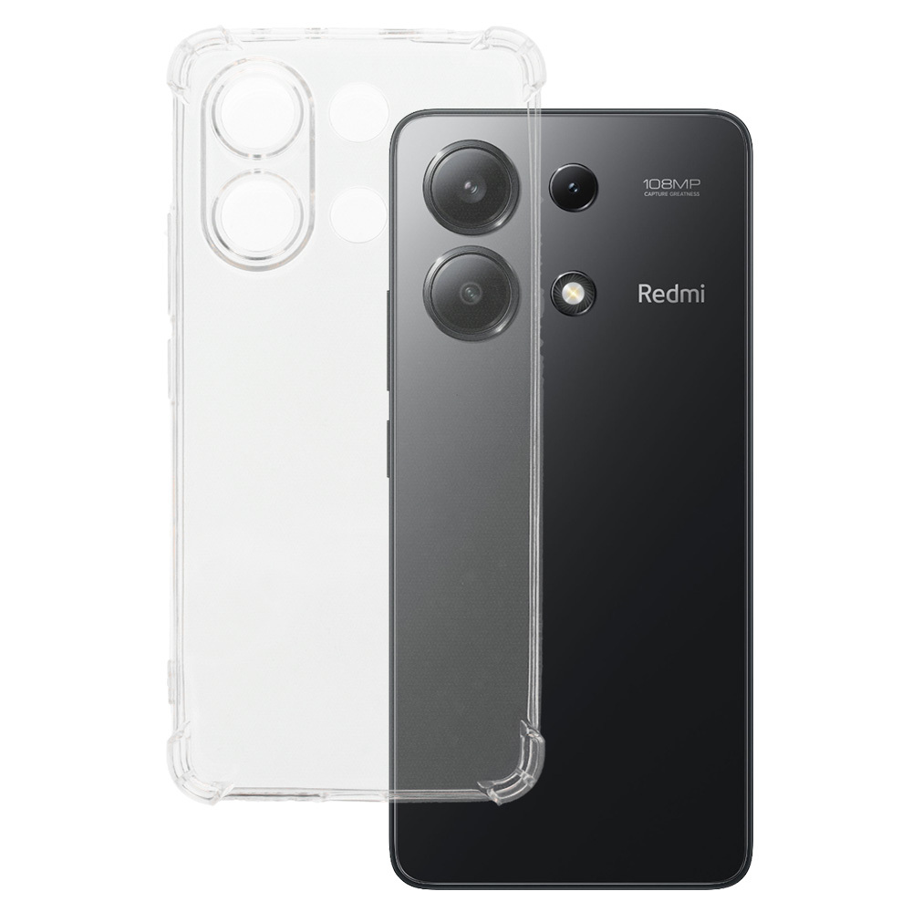 Odolný kryt pro XIAOMI REDMI NOTE 13 4G transparentní