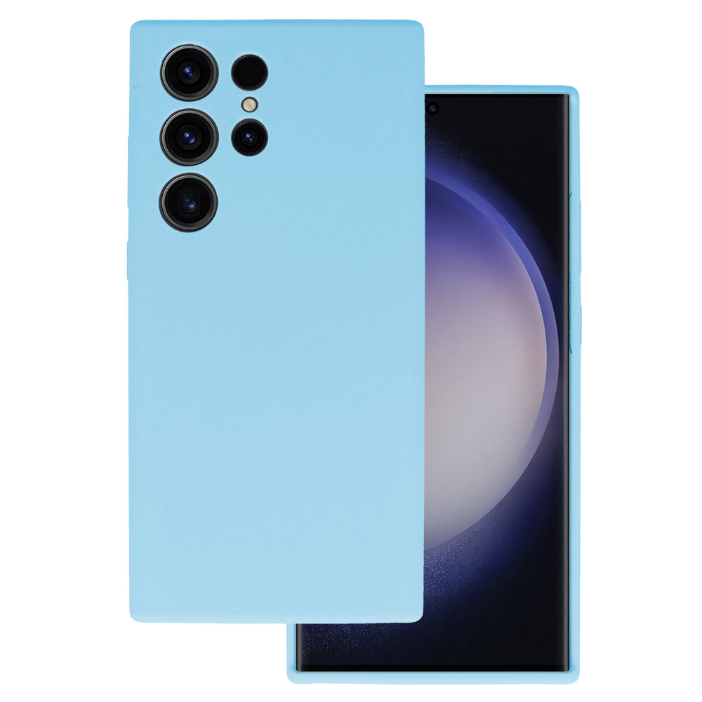Zadný kryt Silicone Lite pre Samsung Galaxy S23 Ultra light blue