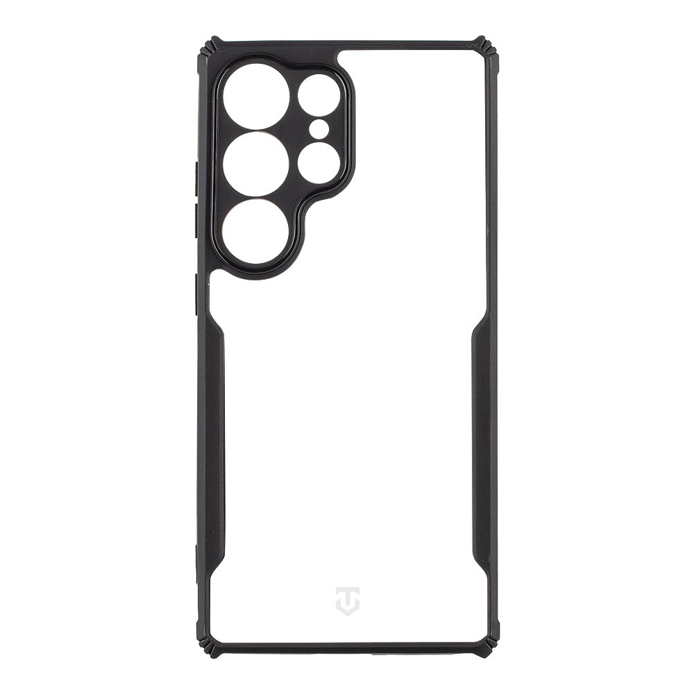 Zadný kryt Tactical Quantum Stealth pre Samsung Galaxy S25 Ultra Clear-Black