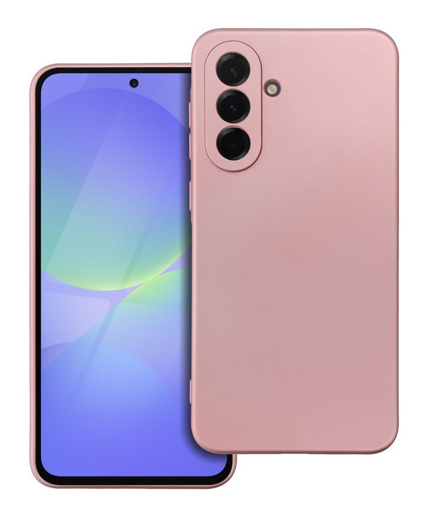 Zadný kryt Metallic na Samsung A36 ružový