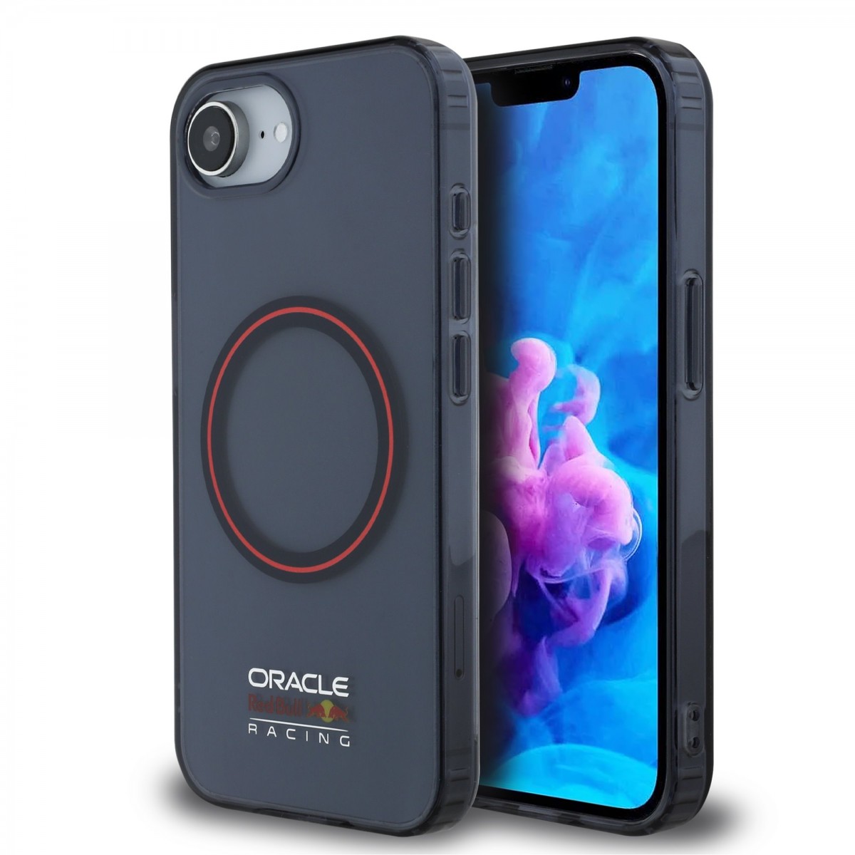 Zadný kryt Red Bull PC-TPU Red Ring MagSafe pre iPhone 16e Navy