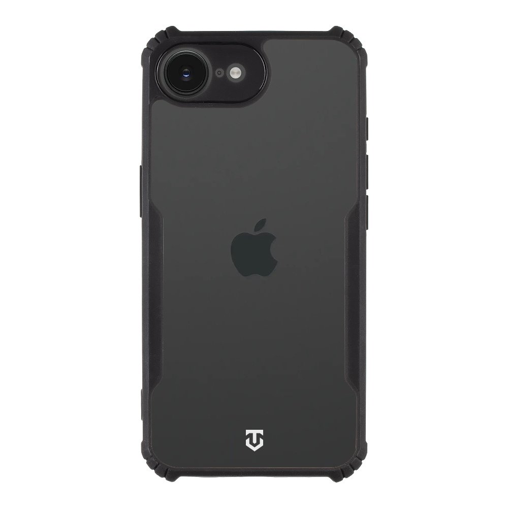 Zadný kryt Tactical Quantum Stealth pre Apple iPhone 16e Clear-Black