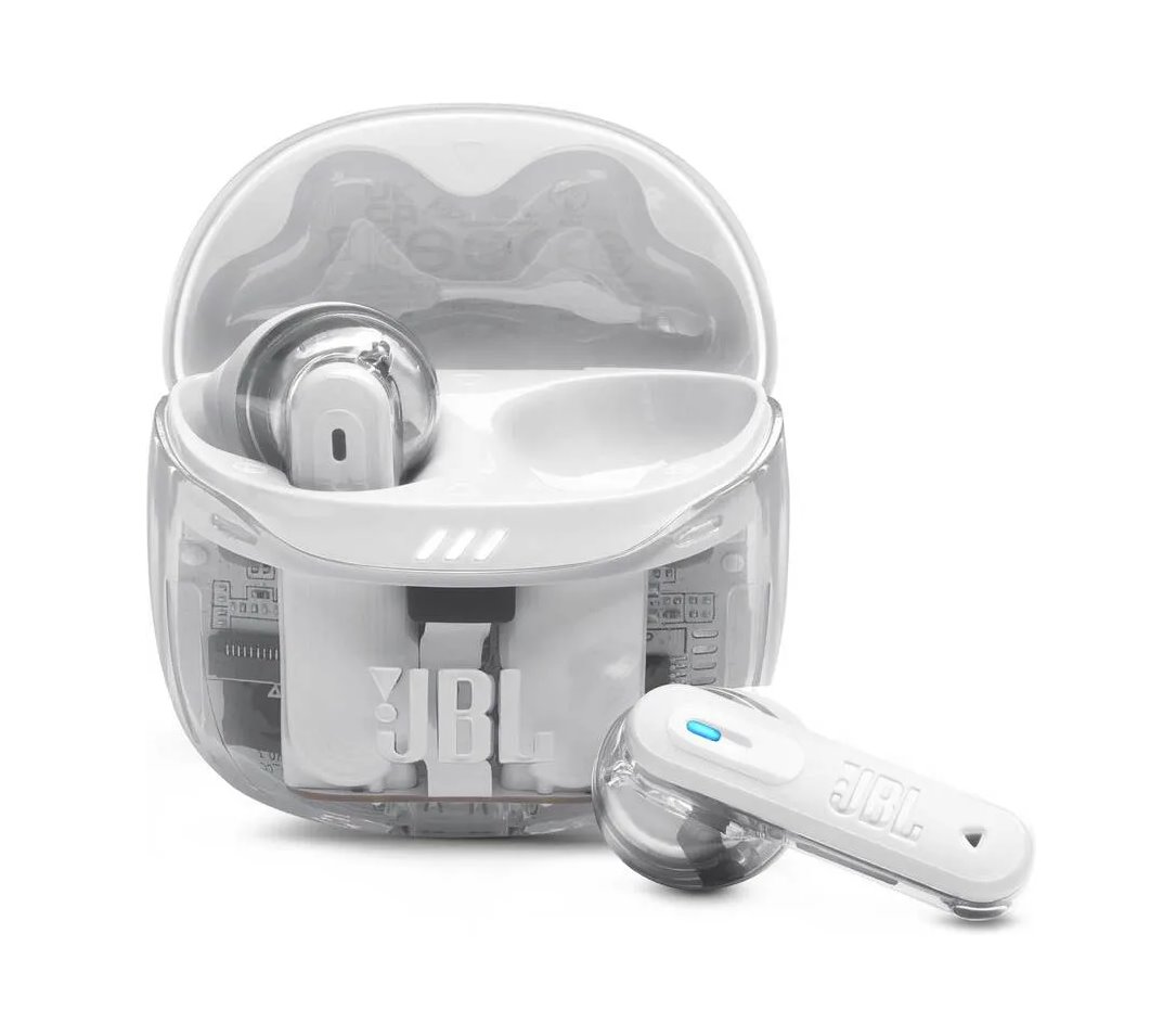 Bezdrôtové slúchadlá JBL Tune Flex 2 Ghost White