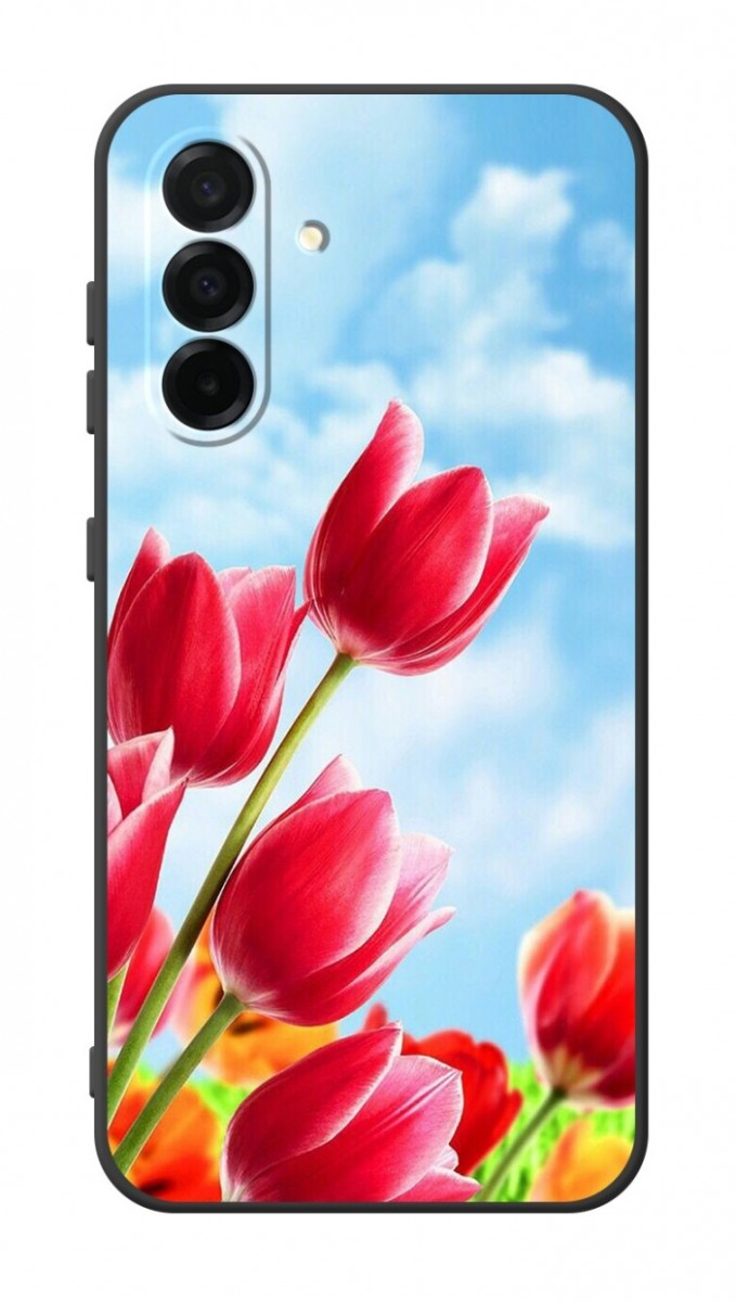 Zadný kryt DARK na Samsung A36 Tulips