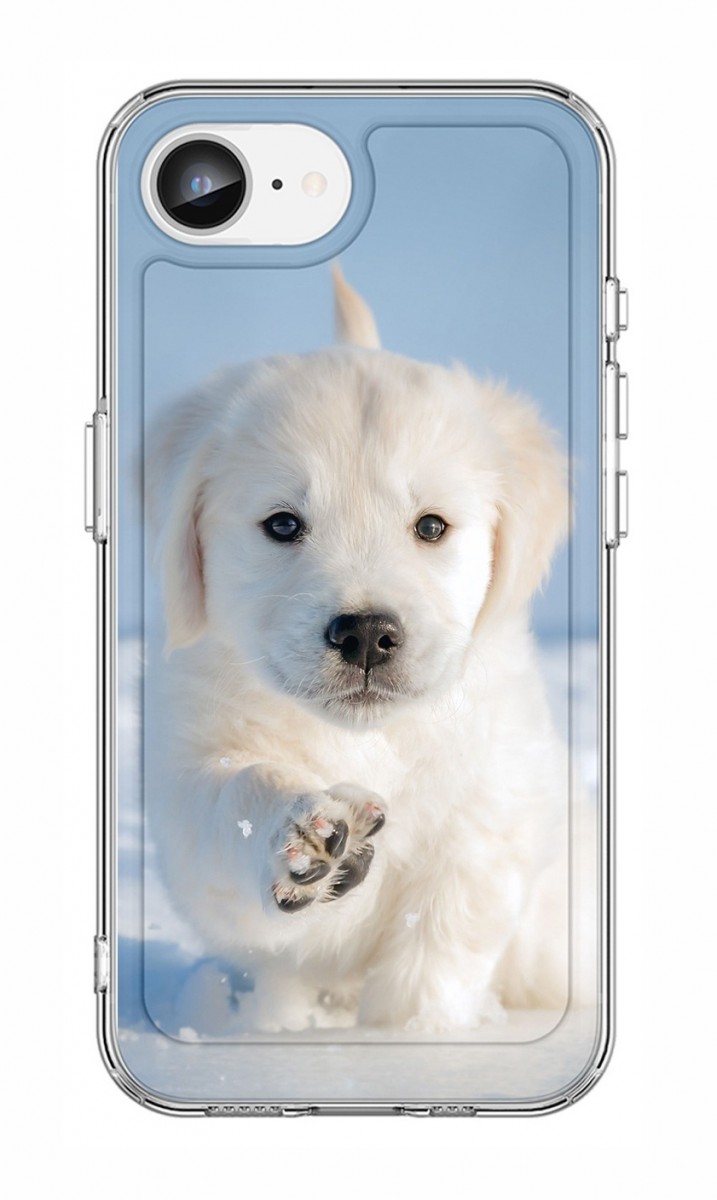 Zadný pevný kryt Image na iPhone 16e Šteniatko