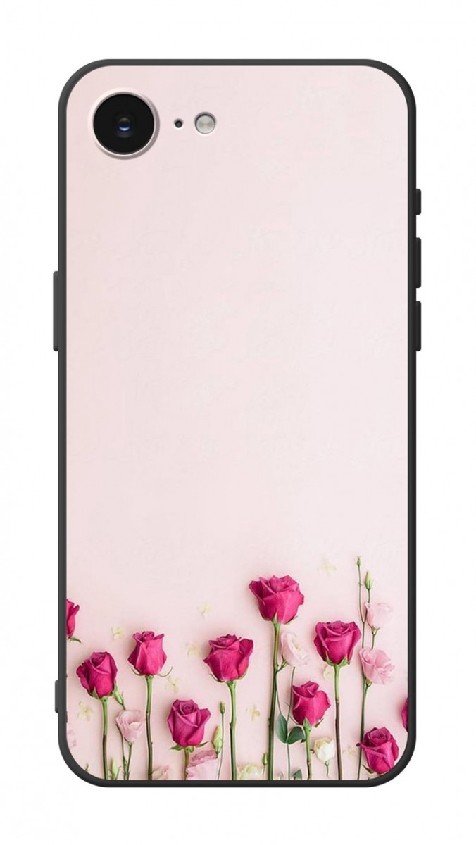 Zadný kryt DARK na iPhone 16e Roses
