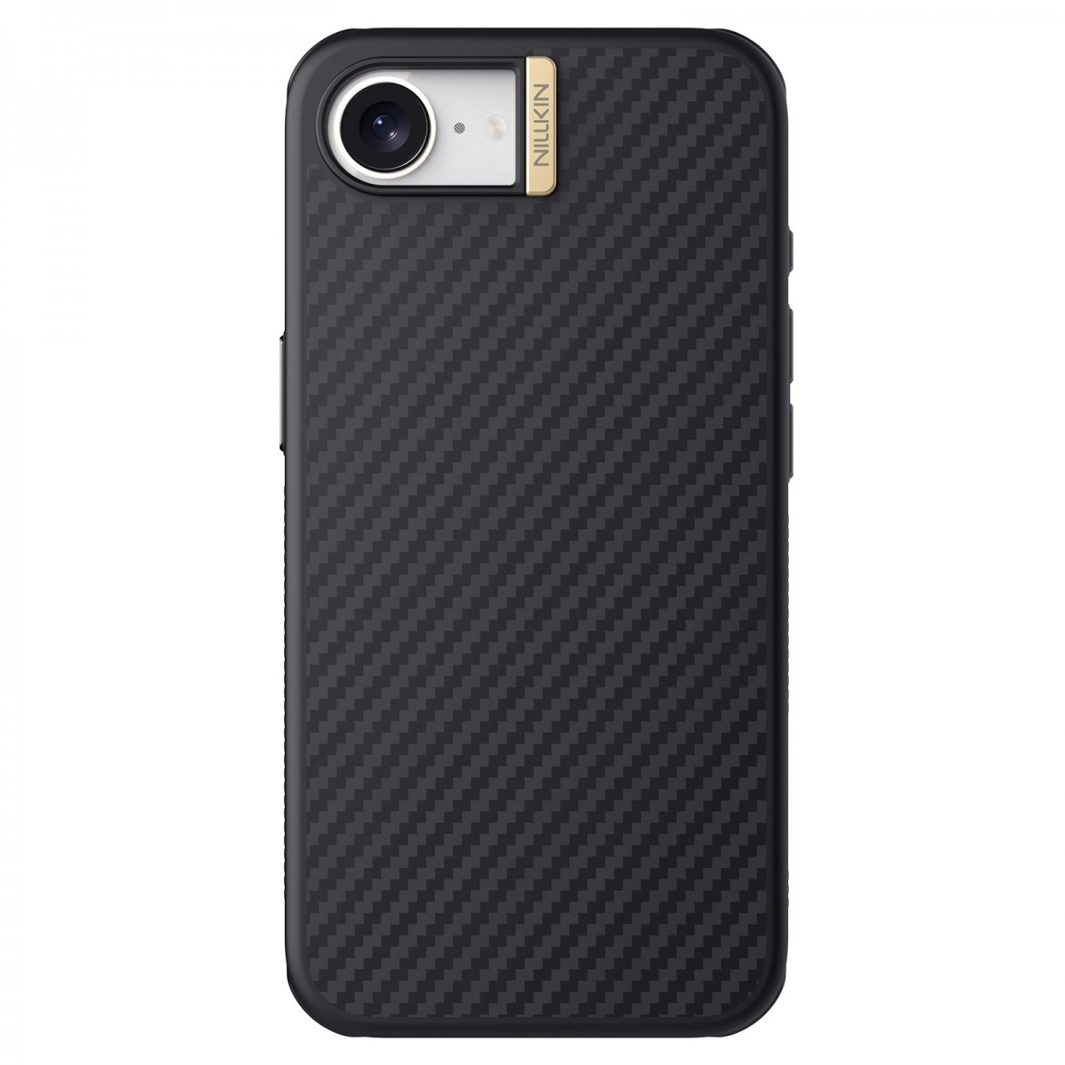 Zadný kryt Nillkin Synthetic Fiber PRO Magnetic pre Apple iPhone 16e Gold