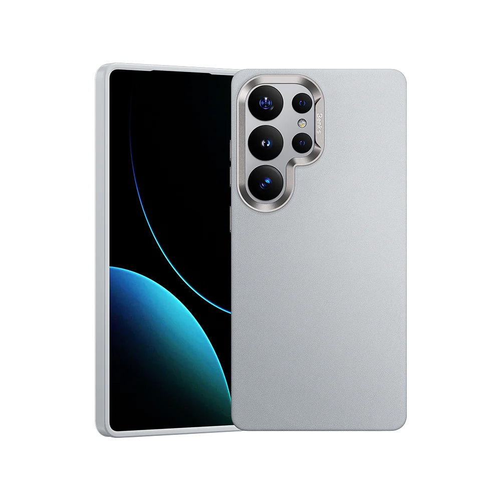 Zadný kryt Benks Magnetic Vita Pro Silicone pre Samsung Galaxy S25 Ultra šedý
