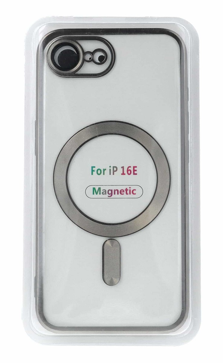 Zadný kryt Metallic Magsafe pre iPhone 16e Titanium