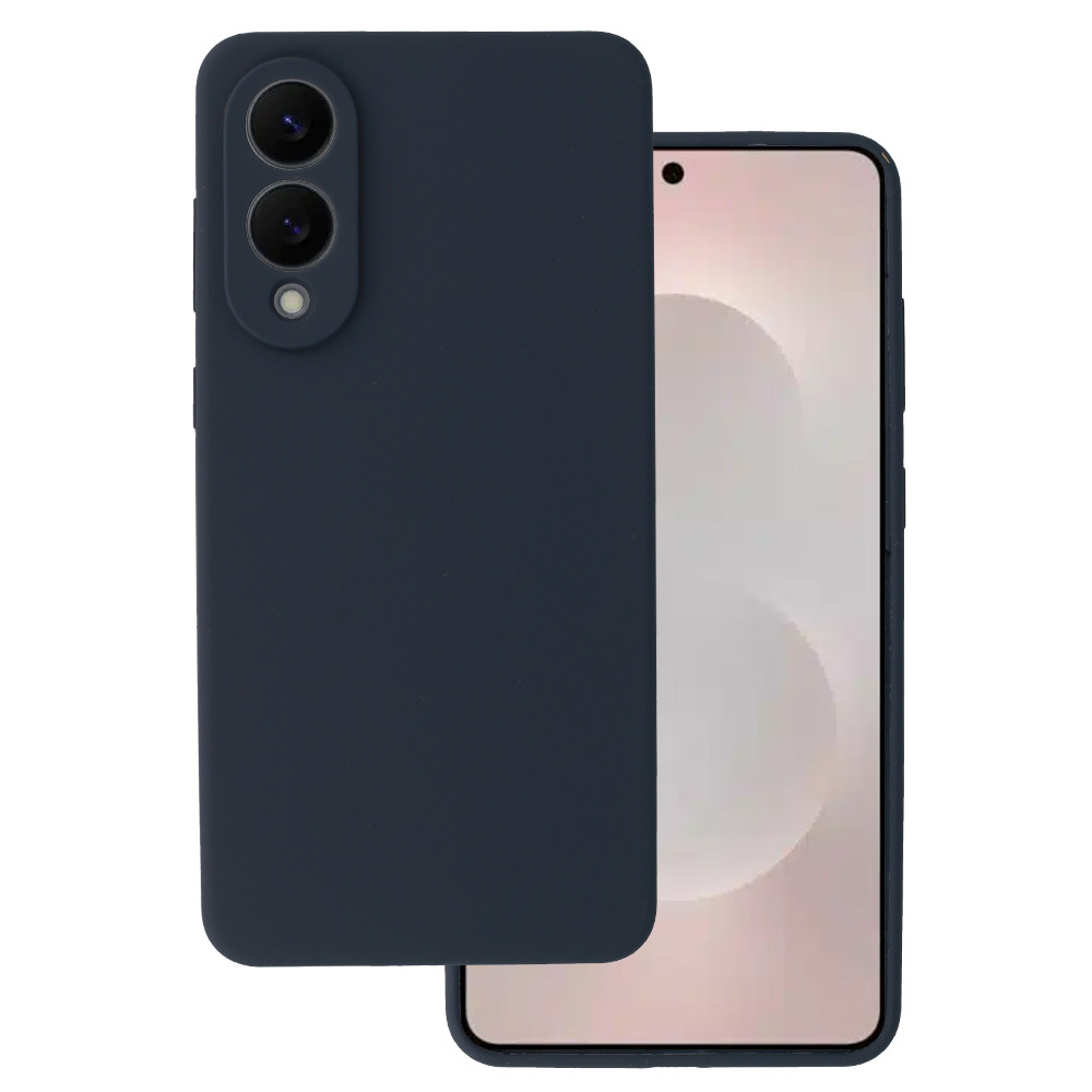 Zadný kryt Silicone Lite pre Samsung Galaxy S25 Edge navy