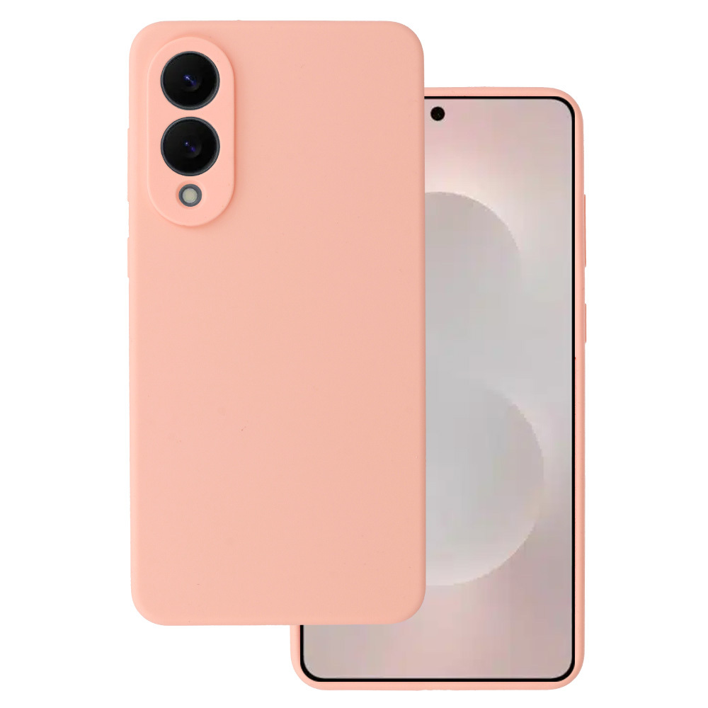 Zadný kryt Silicone Lite pre Samsung Galaxy S25 Edge broskyňový