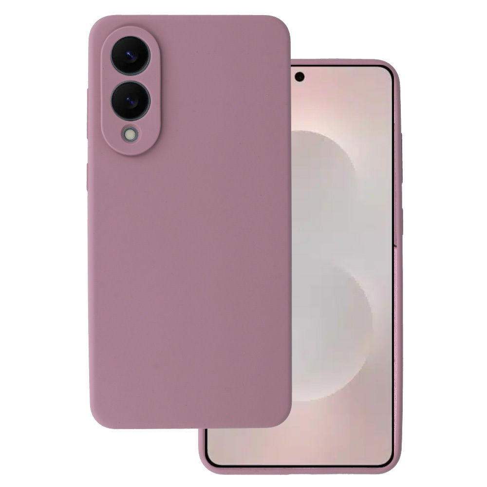 Zadný kryt Silicone Lite pre Samsung Galaxy S25 Edge heather