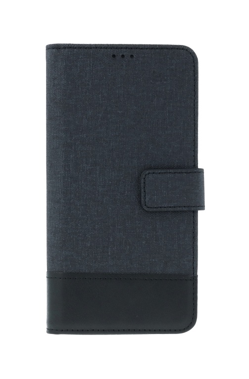 Knižkové puzdro GOMMA na iPhone 16e čierne