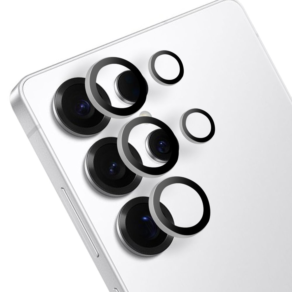 Ochrana čoček OBAL:ME pre Samsung Galaxy S25 Ultra Titanium Whitesilver