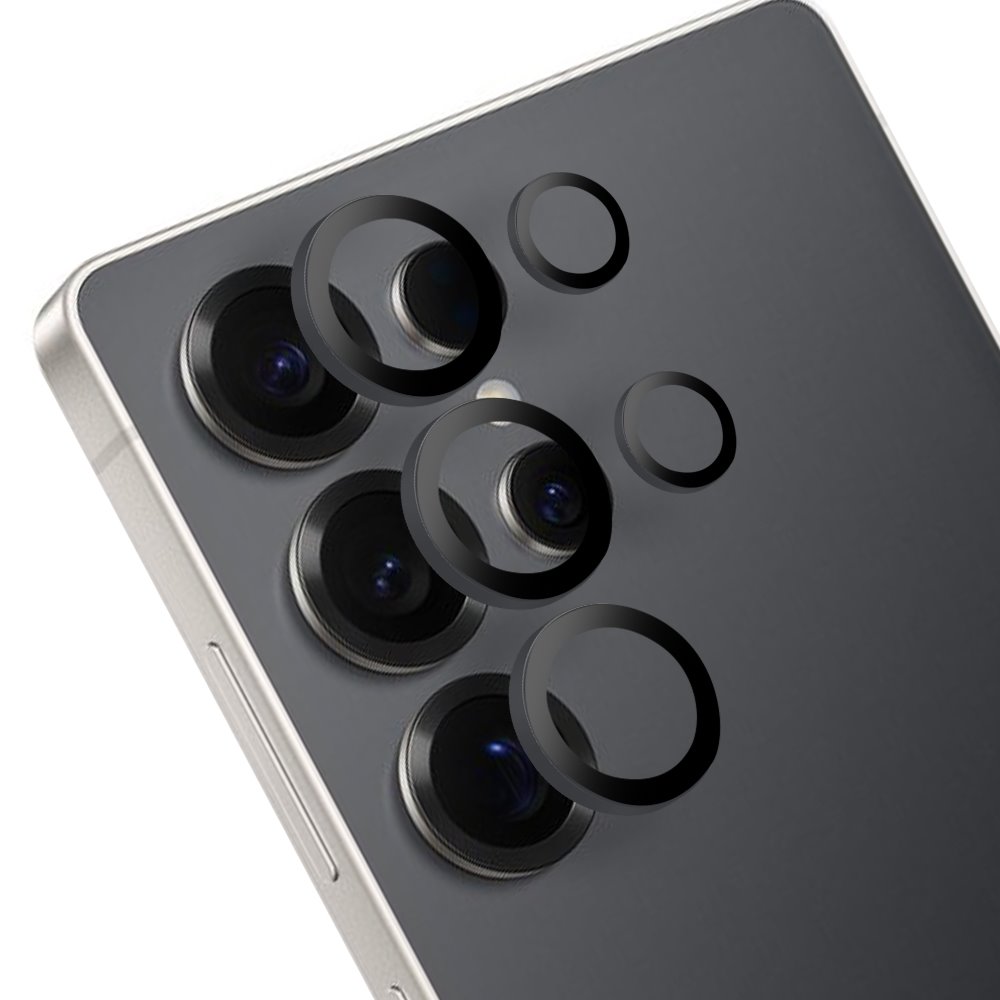 Ochrana čoček OBAL:ME pre Samsung Galaxy S25 Ultra Titanium Black
