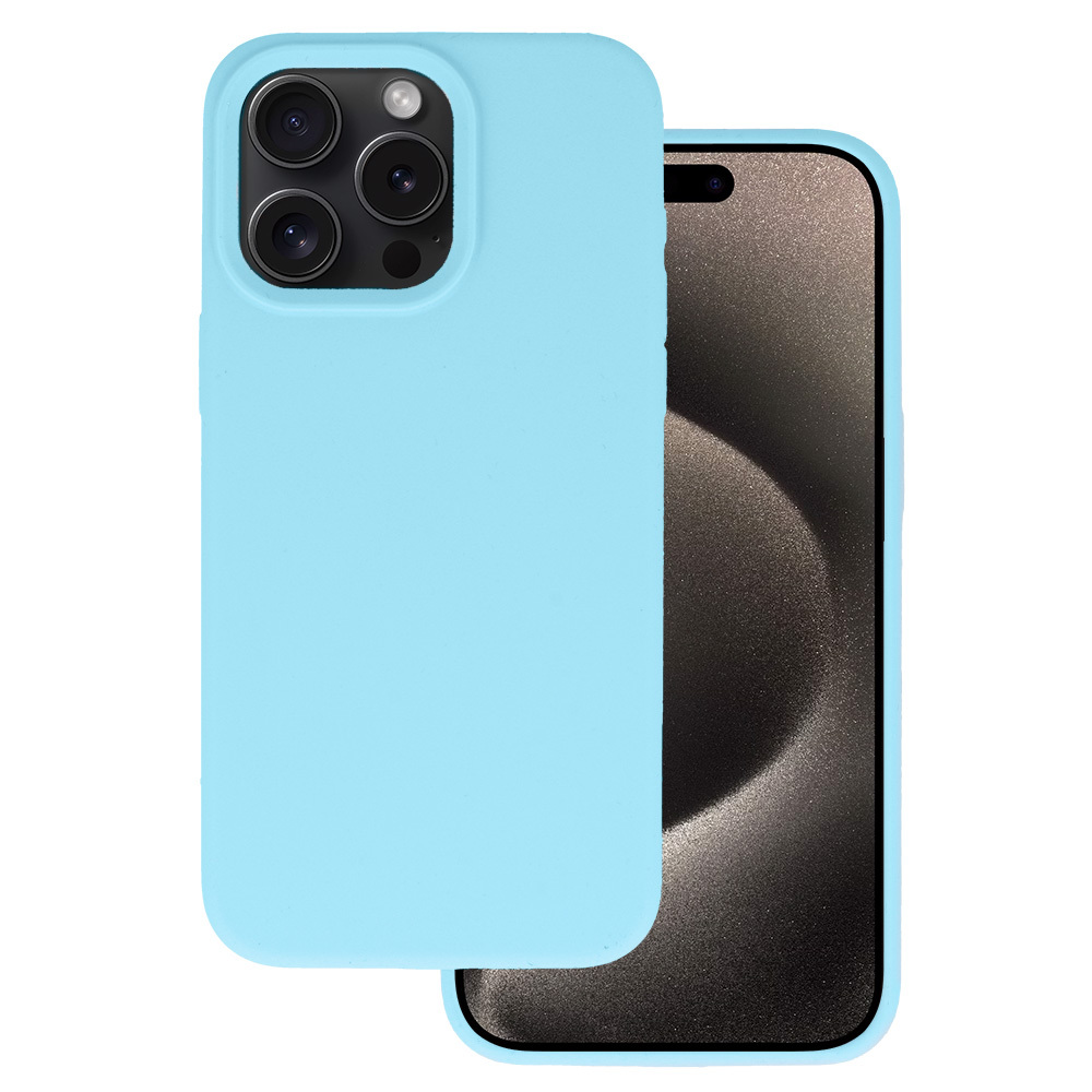 Zadný kryt Silicone Lite pre iPhone 16e svetlomodrý