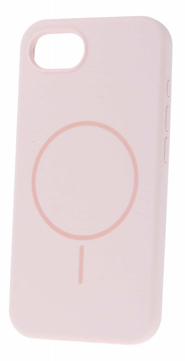 Zadný kryt Magsafe Slim Silicone pre iPhone 16e svetlo ružový