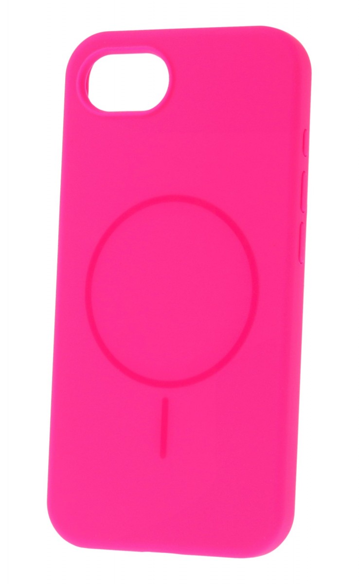 Zadný kryt Magsafe Slim Silicone pre iPhone 16e ružový
